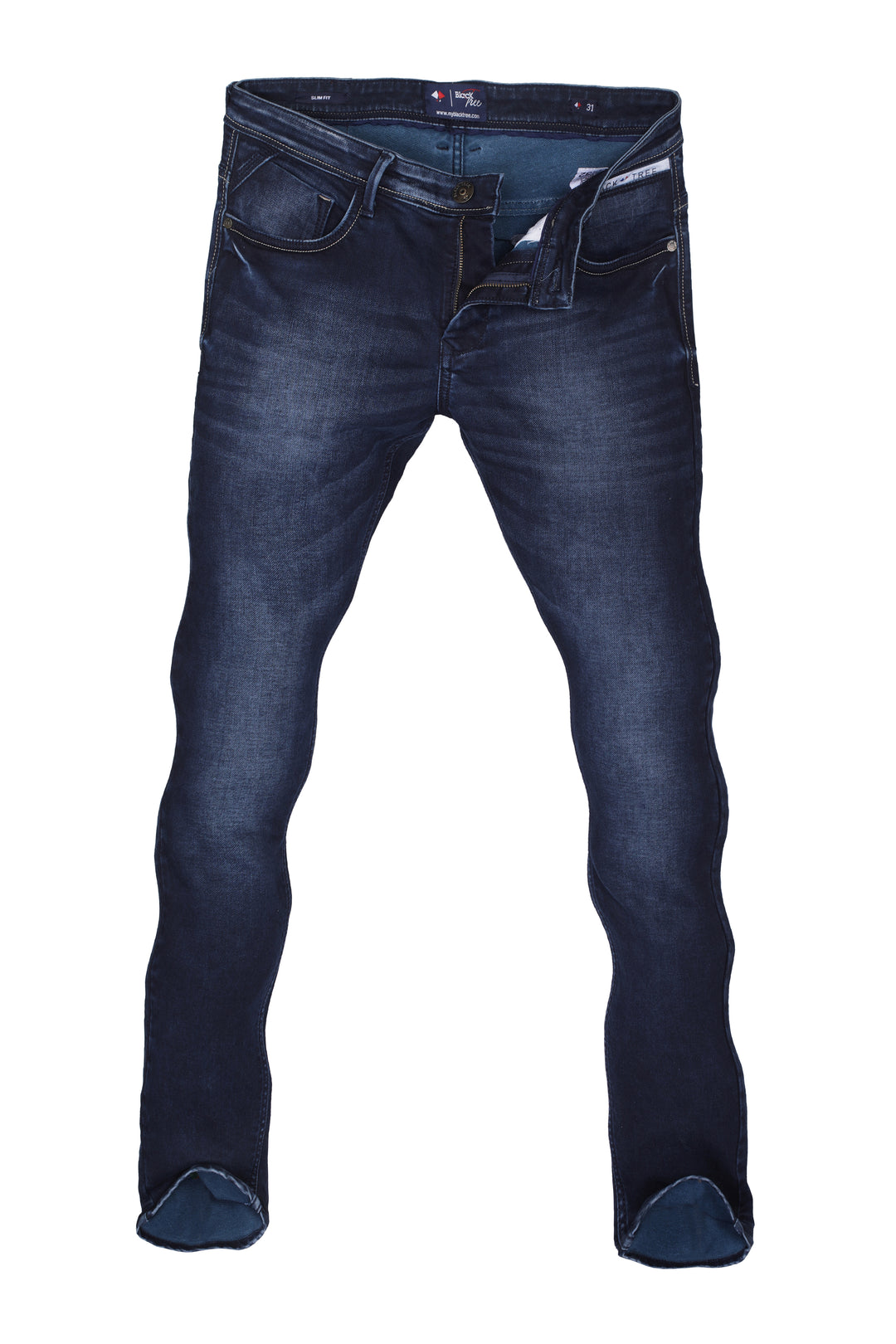 BlackTree Men's Slim Fit Tyro Blue  Jeans BT004 ..