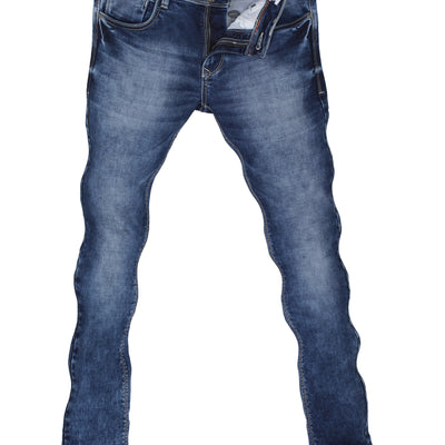 BLACKTREE MEN'S JEANS SLIM STREACHABLE  DARK BLUE DENIM BT0010.