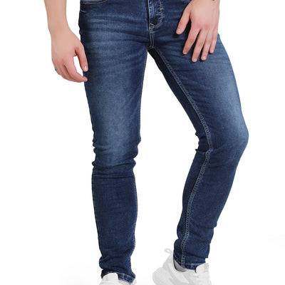 BLACKTREE MEN'S SLIM FIT CASUAL DARK JEANS BT0012..