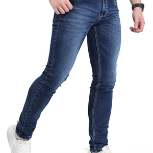 BLACKTREE MEN'S SLIM FIT CASUAL DARK JEANS BT0012..