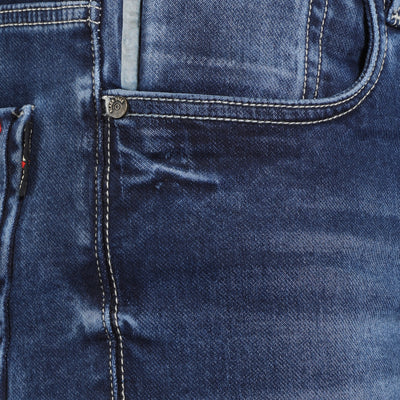 BLACKTREE MEN'S SLIM FIT CASUAL DARK JEANS BT0012..