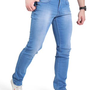 BLACKTREE MEN'S YONG STYLE LIGHT BLUE JEANS BT0016..