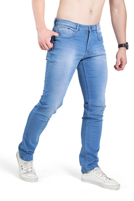 BLACKTREE MEN'S YONG STYLE LIGHT BLUE JEANS BT0016..