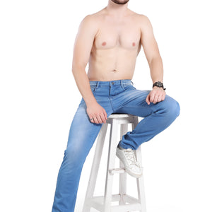 BLACKTREE MEN'S YONG STYLE LIGHT BLUE JEANS BT0016..