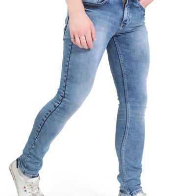 BLACKTREE STYLISH SUMMER JEANS FOR MEN,S  BLUE DENIM BT0011..
