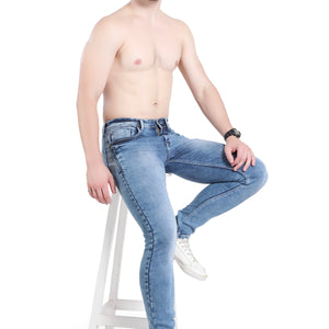 BLACKTREE STYLISH SUMMER JEANS FOR MEN,S  BLUE DENIM BT0011..