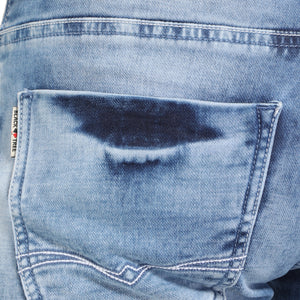 BLACKTREE STYLISH SUMMER JEANS FOR MEN,S  BLUE DENIM BT0011..