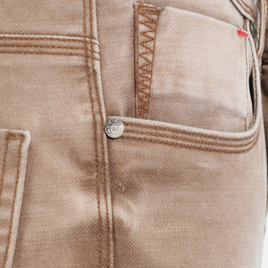BLACKTREE TAN COLORED JEANS SLIM FIT DENIM BT008 A..