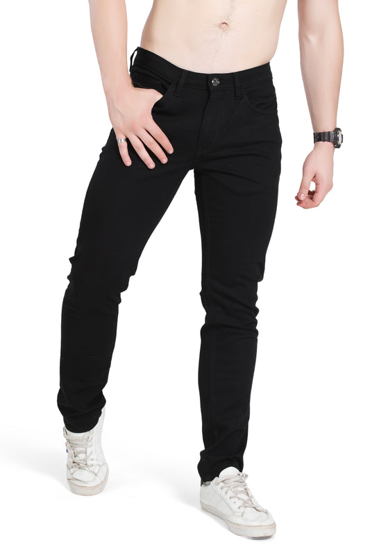 Men's Classic hulk Black Slim Fit Jeans BT005.