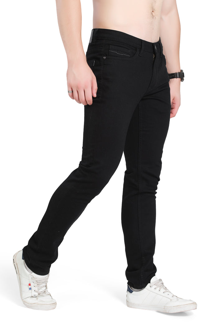 Men's Classic hulk Black Slim Fit Jeans BT005.