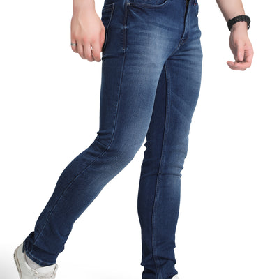 Black Tree Men's Designer Stretch Slim Fit Jeans for Men's BT002..