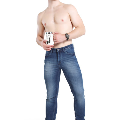 Black Tree Men's Designer Stretch Slim Fit Jeans for Men's BT002..