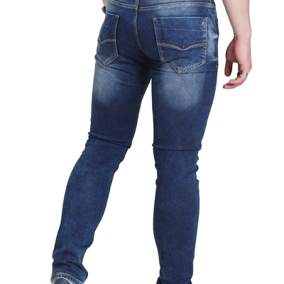 BLACK TREE SUMMER DENIM JEANS SUPER COMPHY DARK BLUE REGULAR FIT BT007..