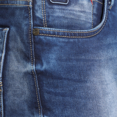 BLACK TREE SUMMER DENIM JEANS SUPER COMPHY DARK BLUE REGULAR FIT BT007..