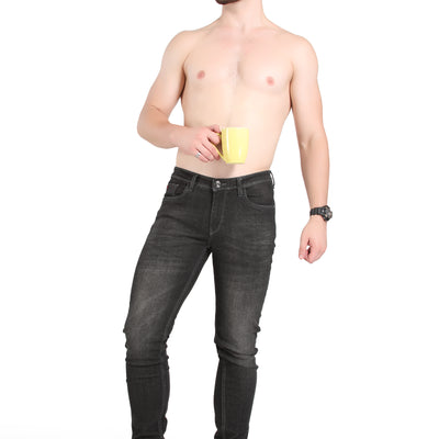 Black Tree Men's Designer Stretch Slim Fit Jeans for Men's BT001..