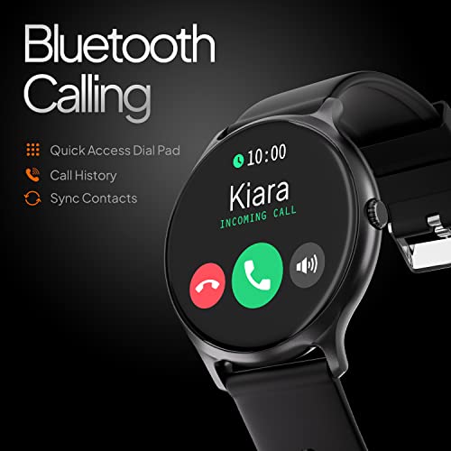 BlackTree Ultra Bluetooth Calling Smartwatch AI Voice Assistant Bla