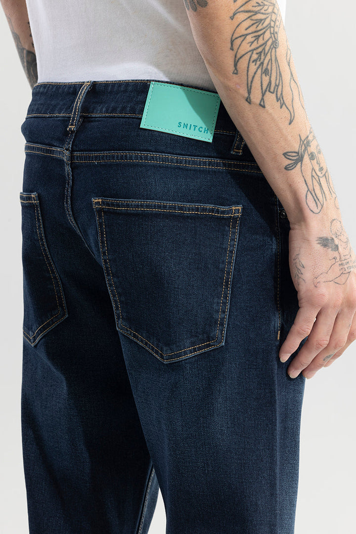 Dazzle Space Blue Bootcut Jeans