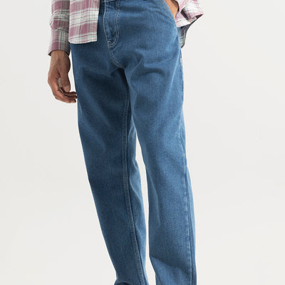 ShadowTwill True Blue Baggy Jeans