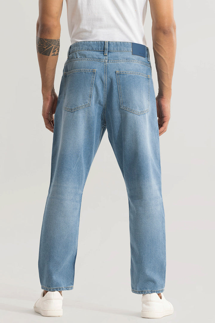 Downtown Sky Blue Baggy Jeans