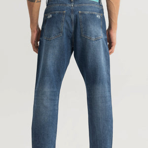 Castor Aegean Blue Baggy Jeans