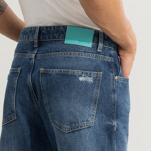 Castor Aegean Blue Baggy Jeans