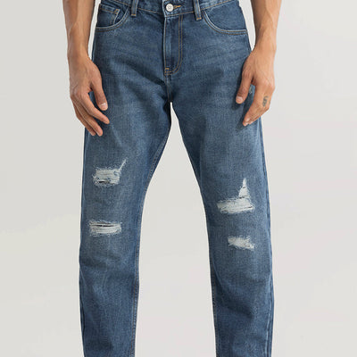 Castor Aegean Blue Baggy Jeans
