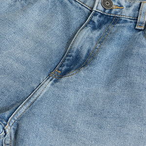 Castor Cerulean Blue Baggy Jeans