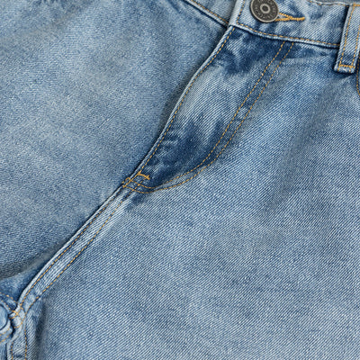 Castor Cerulean Blue Baggy Jeans