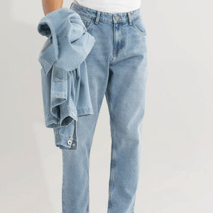Castor Cerulean Blue Baggy Jeans
