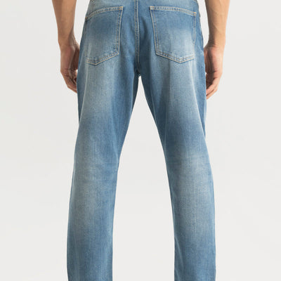 Castor Ocean Blue Baggy Jeans