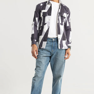 Castor Ocean Blue Baggy Jeans