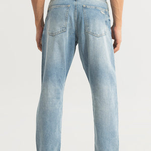 Castor Light Blue Baggy Jeans
