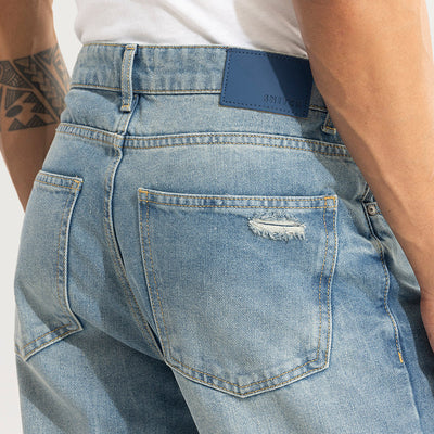 Castor Light Blue Baggy Jeans