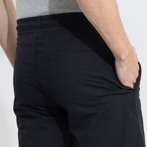 Pleated Black Shorts