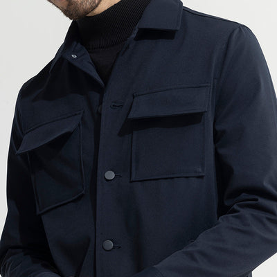 ArcticBreeze Navy Jacket