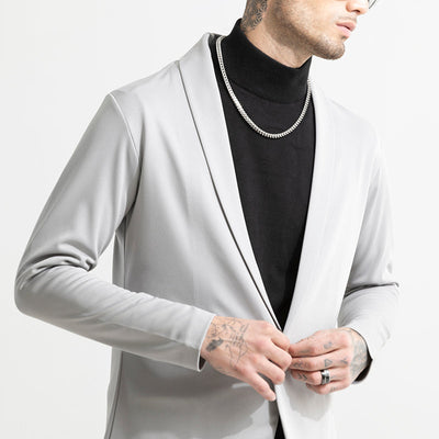 Tensile Grey Light Weight Blazer