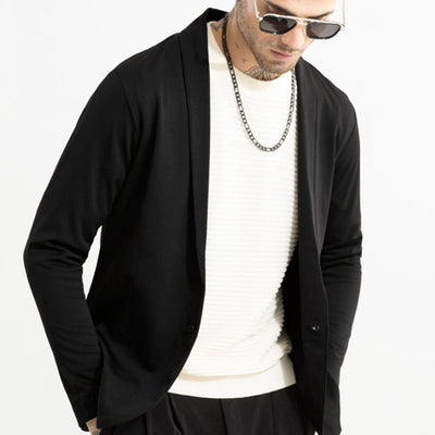Tensile Black Light Weight Blazer
