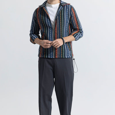 SpectraMark Line Hoodie Styled Shacket