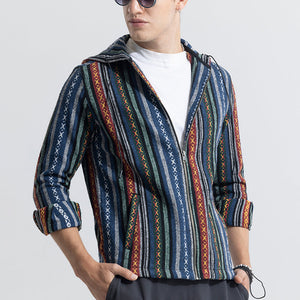 SpectraMark Line Hoodie Styled Shacket