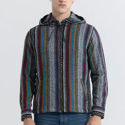 MirageStreak Hoodie Styled Shacket