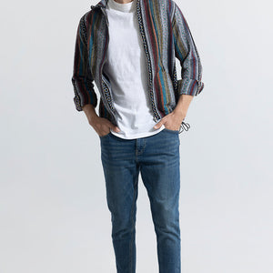 MirageStreak Hoodie Styled Shacket
