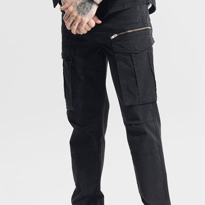 Outlander Black Cargo Pant