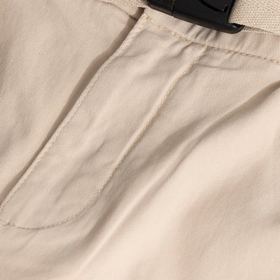 Hexa-Pocket Cream Cargo pant