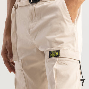 Hexa-Pocket Cream Cargo pant