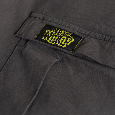 Hexa-Pocket Grey Cargo Pant