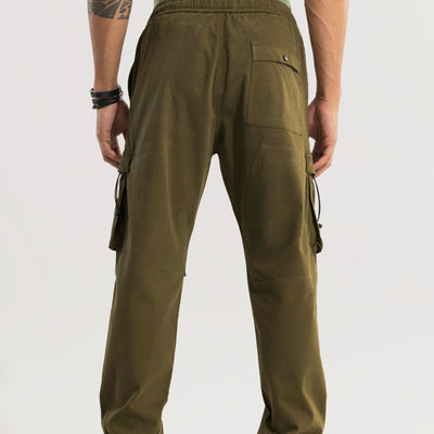 Hexa-Pocket Olive Cargo Pant