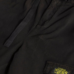 Hexa-Pocket Black Cargo Pant