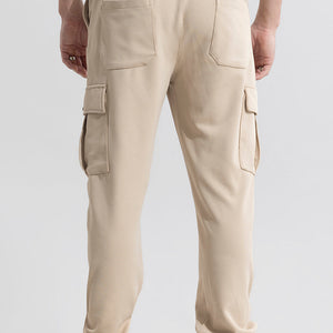 MetroMover Cream Cargo Jogger