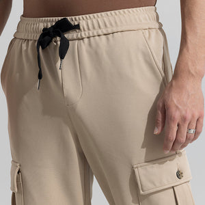 MetroMover Cream Cargo Jogger