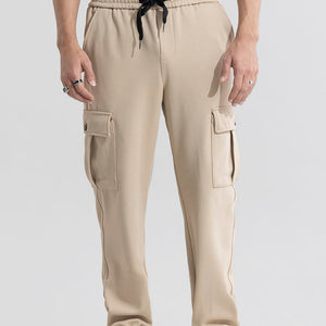 MetroMover Cream Cargo Jogger
